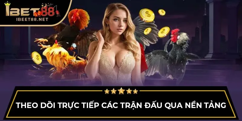Đá Gà Ibet88: Khám Phá Thế Giới Đá Gà Trực Tuyến 3 Theo dõi trực tiếp các trận đấu qua nền tảng